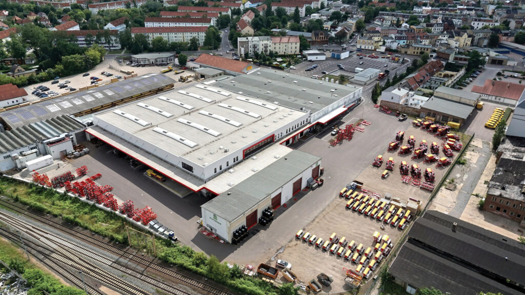 Pottinger’s drill production plant at Bernburg